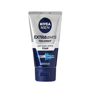 Nivea Face Care for Men Extra Bright 10X Effect Anti Dark Spots Foam - 100g