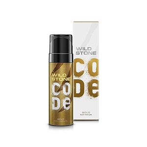 Wild Stone CODE Gold Perfume Body Spray for Men 120ml