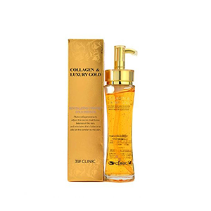 3W Clinic collagen and luxury revitalizing comfort 24K gold essence (Korea) - 150ml