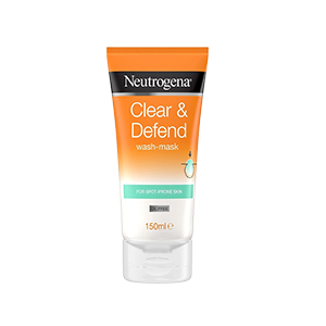 Neutrogena Clear & Defend Wash Mask -150 ml