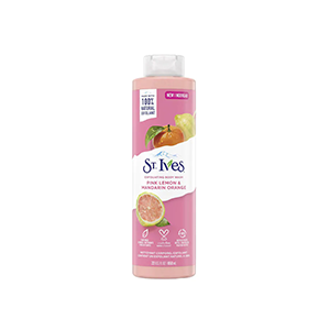 St. Ives Exfoliating Body Wash Pink Lemon & Mandarin Orange - 650ml