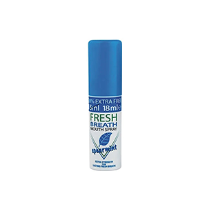 Fresh Breath Freshener Mouth Spray Spearmint - 18ml