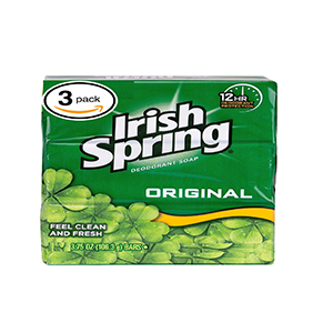 Irish Spring Original Deodorant Soap 3 Bars