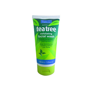 Beauty Formulas Tea Tree Exfoliating Facial Wash 150ml