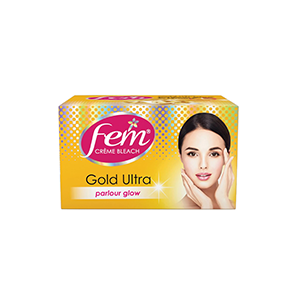 Fem Fairness (Gold) Crème Bleach India  - 24g