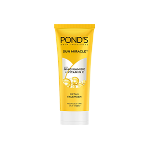 Pond's Sun Miracle Vitamin C & Niacinamide Detan Facewash -100gm