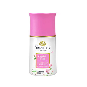 Yardley London English Rose Deodorant Roll On - 50ml x 2 Pcs