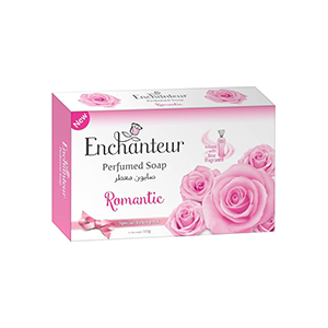 Enchanteur Romantic Soap With Roses & Jasmine Extract 125g
