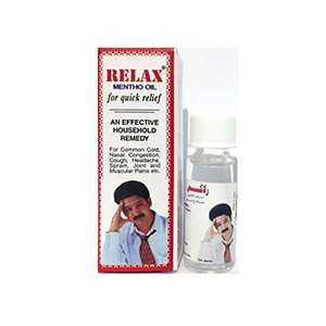 Relax Mentho Oil For Quick Relief - 3ml Pack of 3Pcs