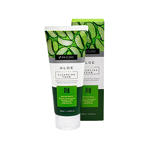3W Clinic Aloe Clear Cleansing Foam 180ml