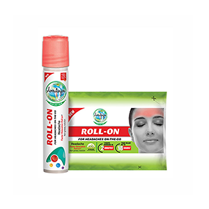Amrutanjan Roll-On for Headache - 10ml x 2pcs