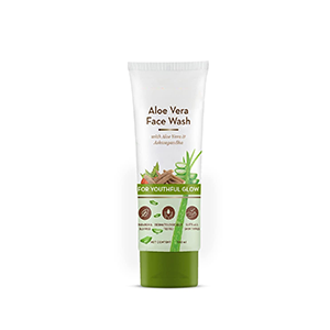 Mamaearth Aloe Vera Face Wash with Aloe Vera & Ashwagandha for a Youthful Glow - 100 ml