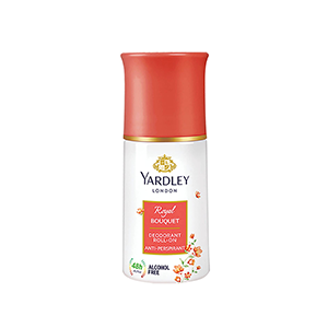Yardley London Royal Bouquet Deodorant Roll On - 50ml x  2 Pcs