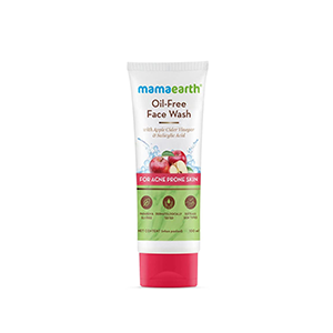 Mamaearth Oil Free Face Wash For Oily Skin, With Apple Cider Vinegar & Salicylic Acid For Acne-Prone Skin 100 Ml