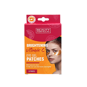 Beauty Formulas Brightening Vitamin C Eye Gel Patches - 6 Pairs