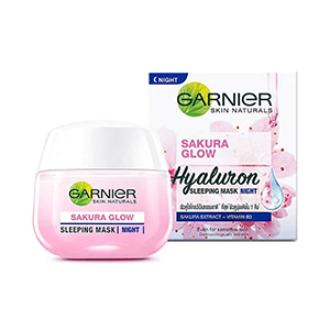 Garnier Skin Naturals Sakura Glow Hyaluron Sleeping Mask Night (Thailand) - 50ml